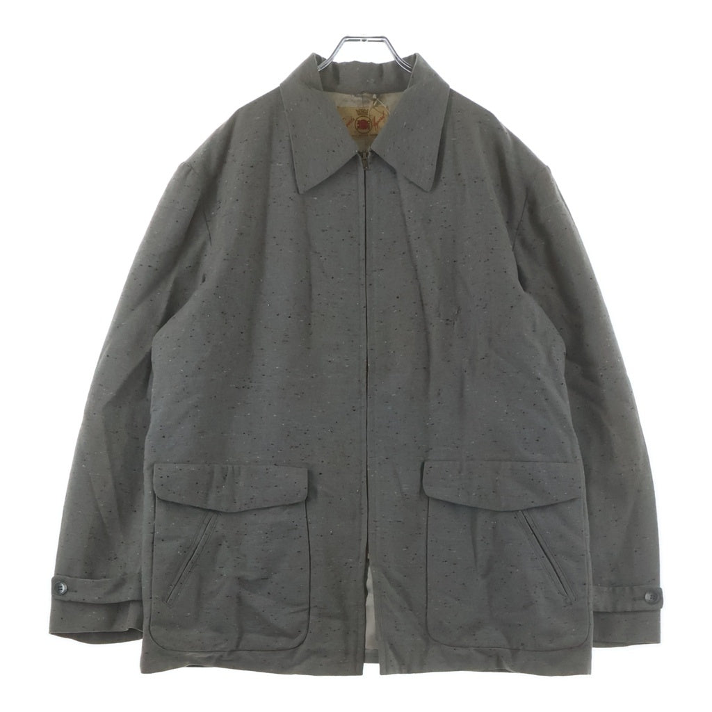 VINTAGE(ヴィンテージ) 50S VINTAGE ZERO KING WOOL JACKET ヴィンテージ カスリ柄 ウールジャケット グレー