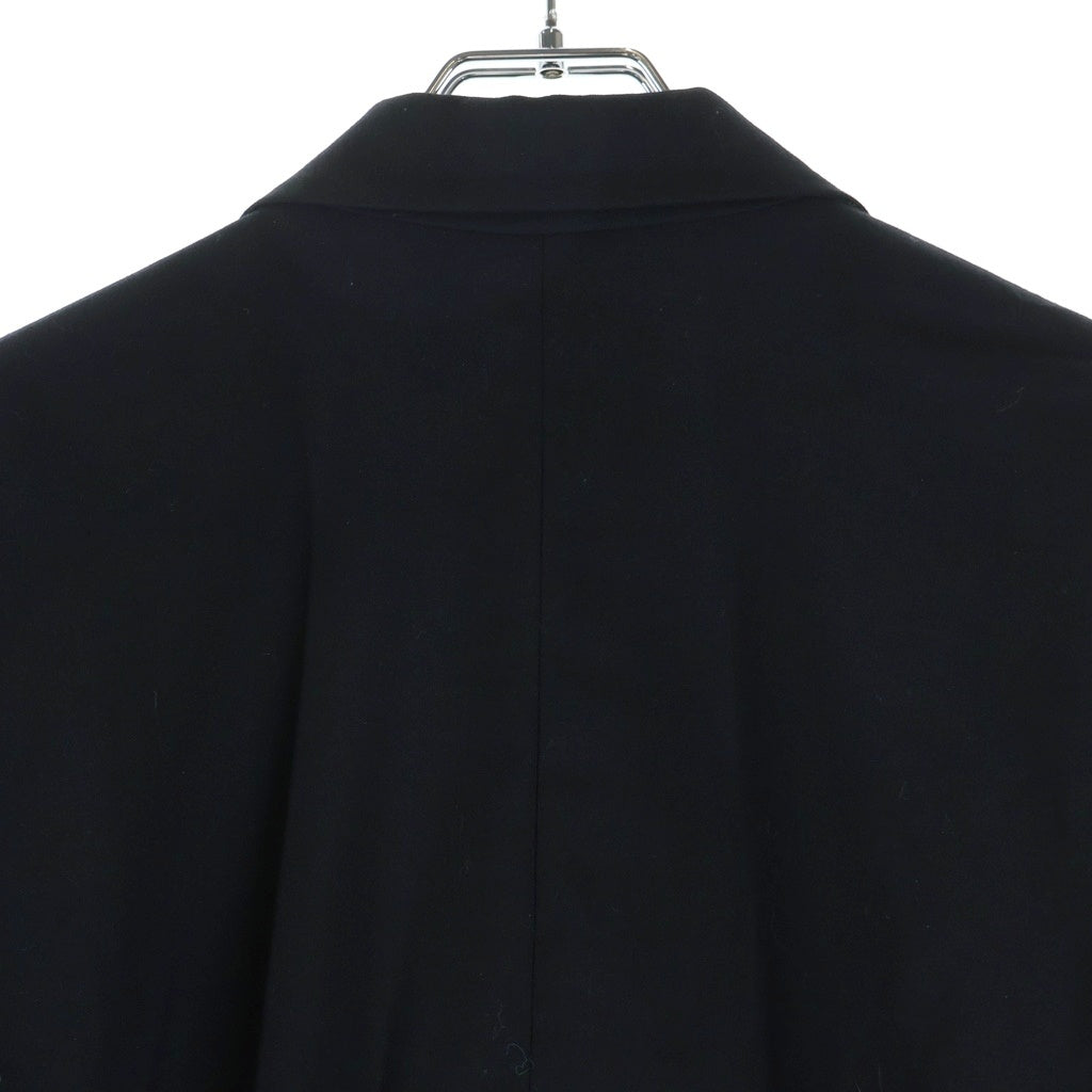 MSGM(エムエスジーエム) 24SS フローラルプリント ダブルブレストジャケット ブラック 3641MDG26X