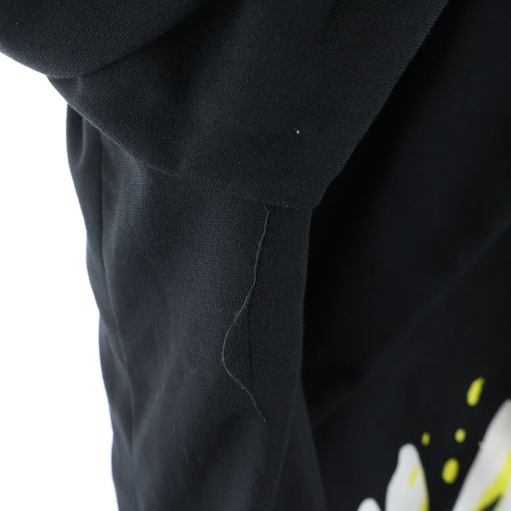 MSGM(エムエスジーエム) 24SS フローラルプリント ダブルブレストジャケット ブラック 3641MDG26X