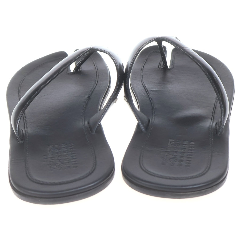 Maison Margiela(メゾンマルジェラ) TABI SANDAL タビ レザートングサンダル ブラック S57WX0023
