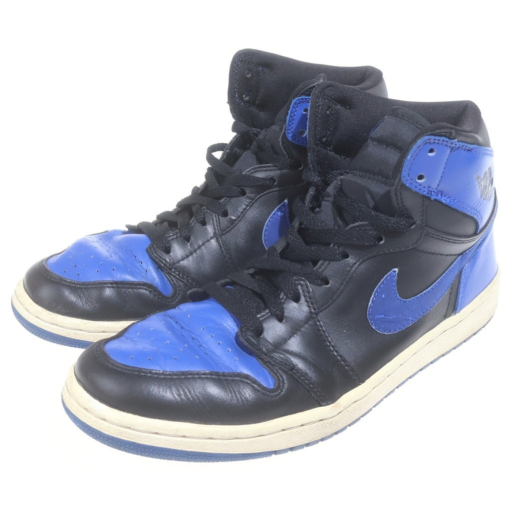 NIKE(ナイキ) 【観賞用 2001年製】 AIR JORDAN 1 ROYAL エアジョーダン 1 ロイヤル ハイカットスニーカー ブルー/ブラック US9/27cm 136066-041