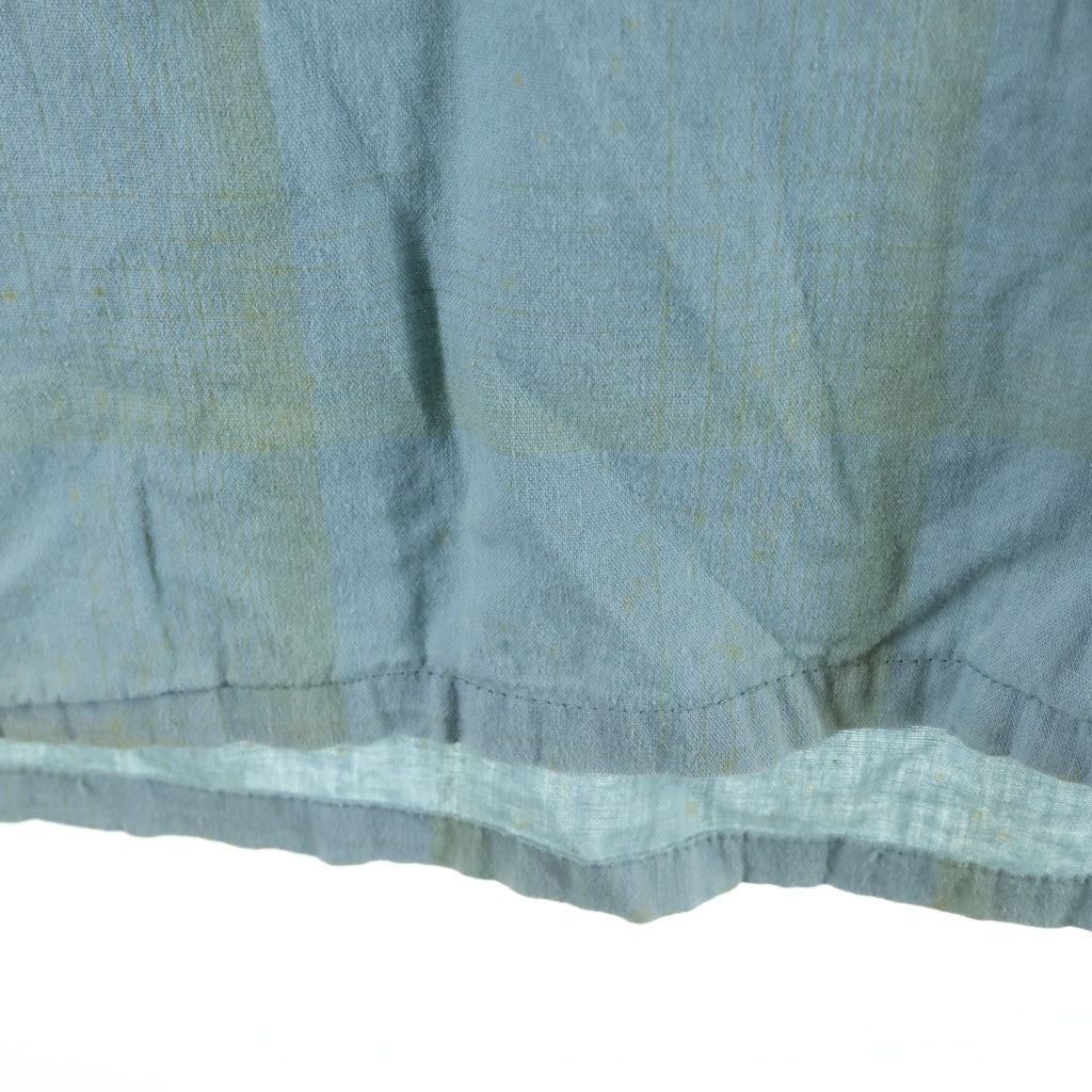 VINTAGE(ヴィンテージ) 60S VINTAGE WASHINGTON DEE CEE S/S OMBRE CHECK SHIRT ヴィンテージ USA製 半袖オンブレチェックシャツ ブルー