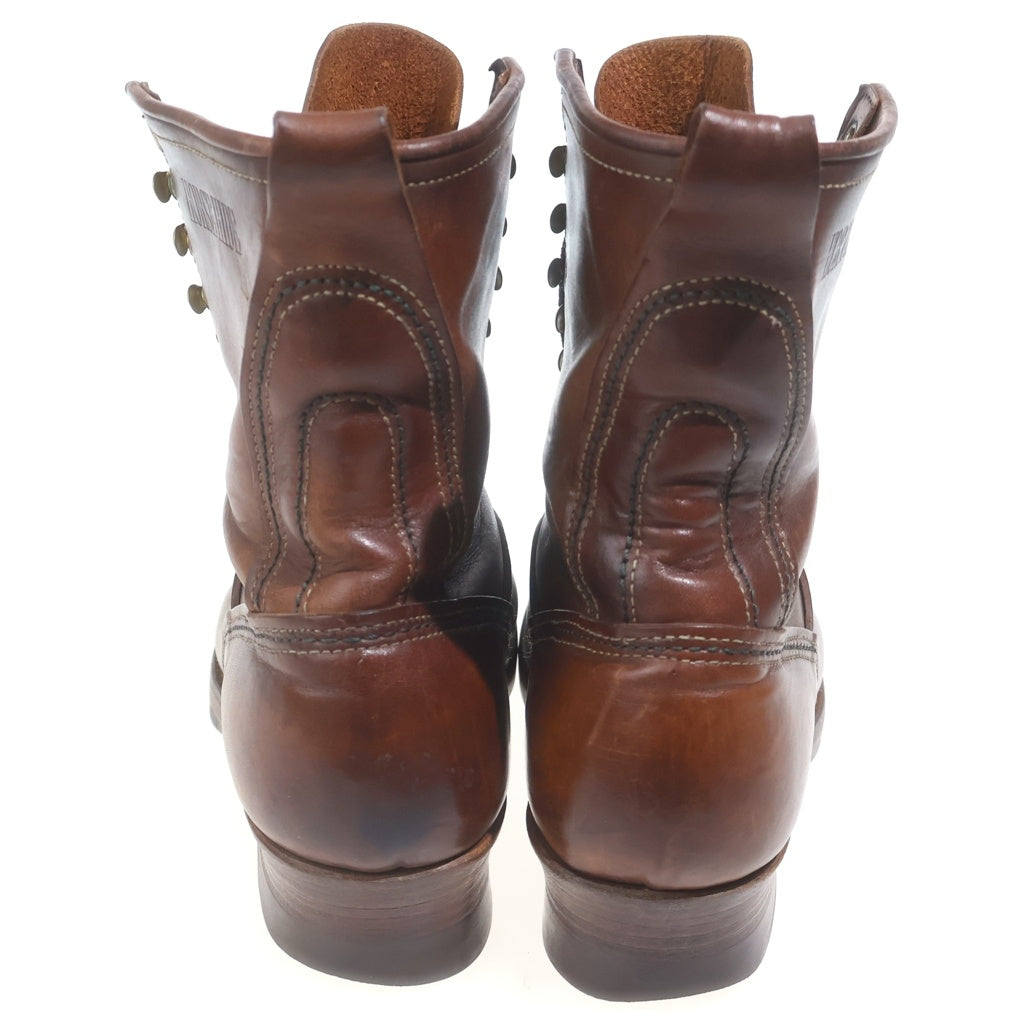 CUSHMAN(クシュマン) HORSE HIDE LOGGER BOOTS ホースハイド レザー ロガーブーツ ブラウン 29913