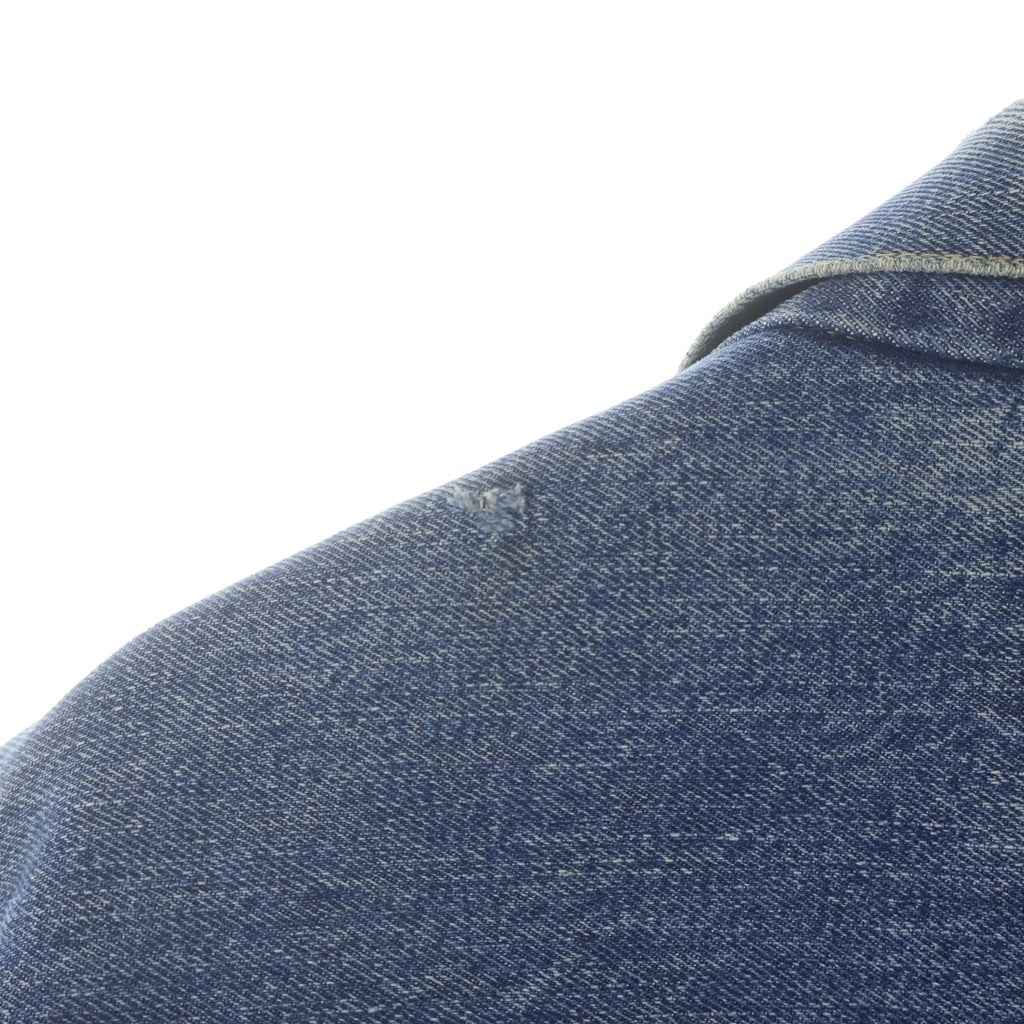 Levi's(リーバイス) 50-60S VINTAGE 517XX ヴィンテージ セカンド ボタン裏刻印なし ハギ付 裏地ブランケット USA製 両面タブ BIGE デニムトラッカージャケット インディゴ