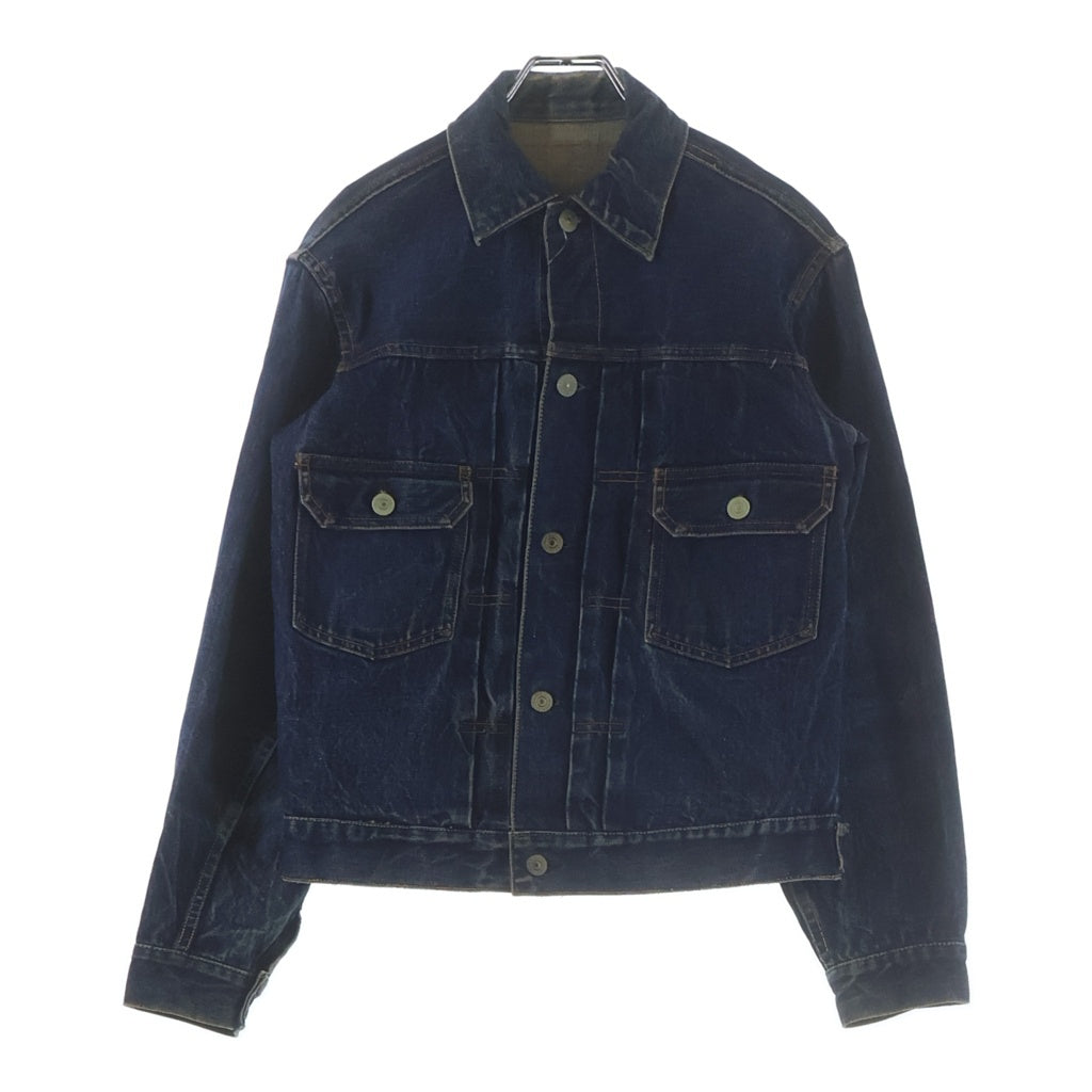 Levi's(リーバイス) 50S VINTAGE 507XX 2nd ヴィンテージ ボタン裏無刻印 両面タブ BIGE 均等V デニムトラッカージャケット インディゴ