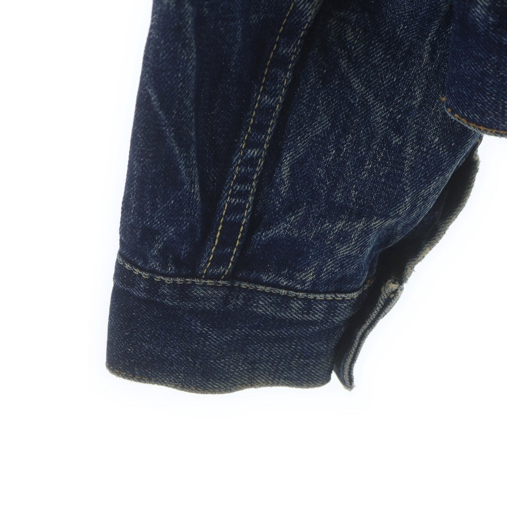 Levi's(リーバイス) 50S VINTAGE 507XX 2nd ヴィンテージ ボタン裏無刻印 両面タブ BIGE 均等V デニムトラッカージャケット インディゴ