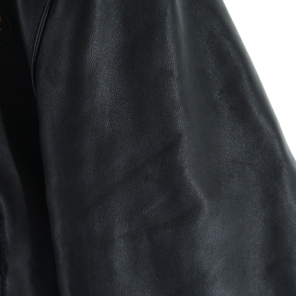 Lewis Leathers(ルイスレザー) LIGHTNING ライトニング タイトフィット シープスキン ダブルライダース レザージャケット ブラック