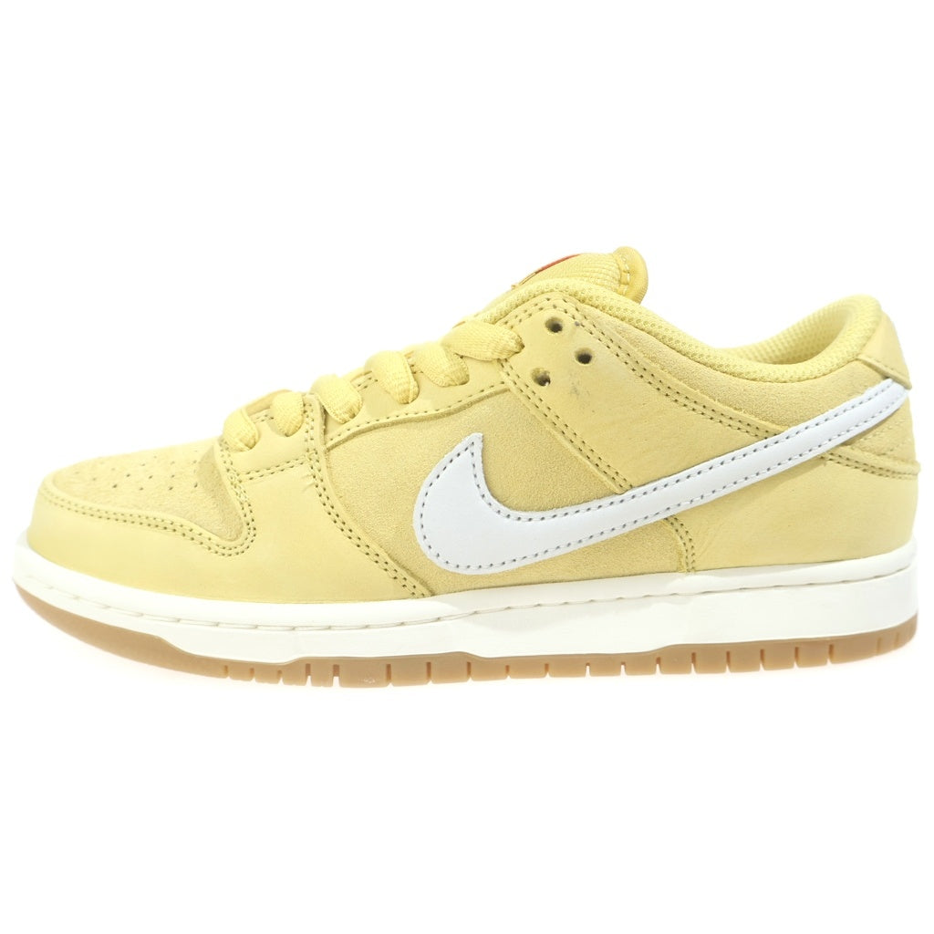 NIKE SB(ナイキエスビー) DUNK LOW PRO ISO SATURN GOLD ダンク プロ サターンゴールド ローカットスニーカー レディース イエロー US6/24cm FJ1674-700
