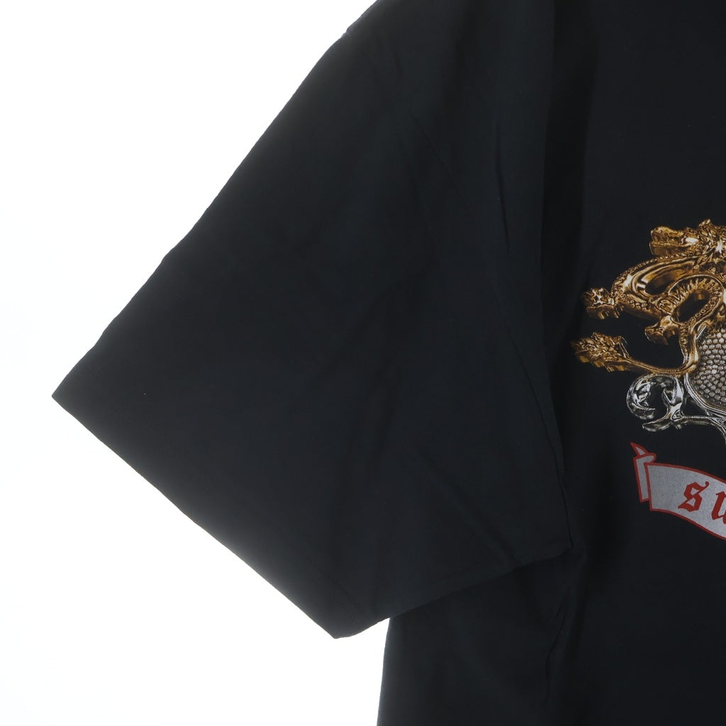 SUPREME(シュプリーム) 24AW Diamonds Tee ダイアモンド プリント クルーネック半袖Tシャツ カットソー ブラック