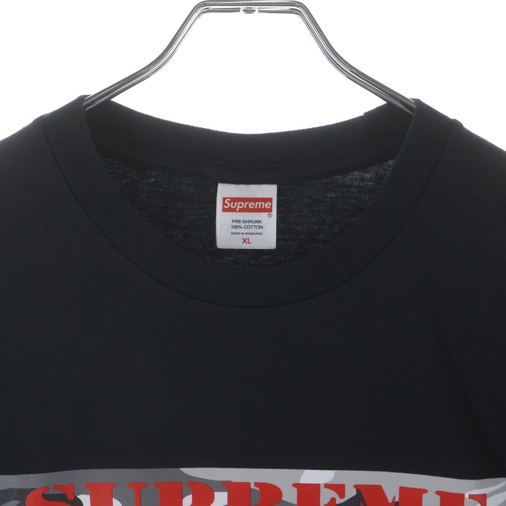 SUPREME(シュプリーム) 25SS Hardcore Tee ハードコア プリント クルーネック半袖Tシャツ カットソー ブラック
