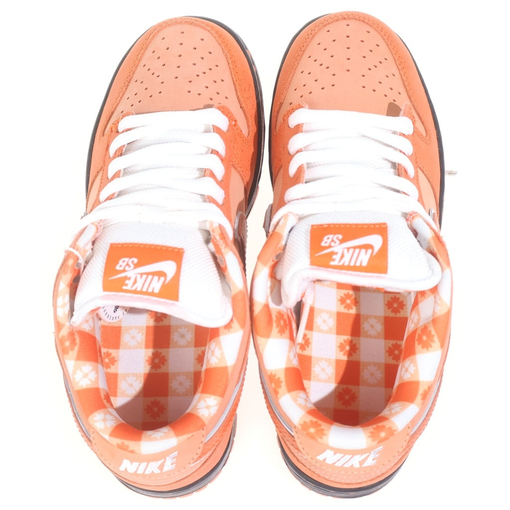 NIKE SB(ナイキエスビー) ×Concepts DUNK LOW SP ORANGE LOBSTER コンセプツ ダンク オレンジロブスター ローカットスニーカー レディース オレンジ US6/24cm FD8776-800