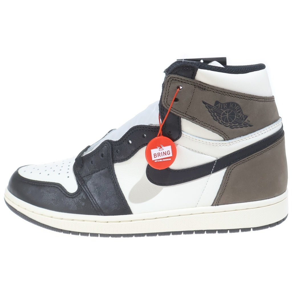 NIKE(ナイキ) AIR JORDAN 1 HIGH OG DARK MOCHA エアジョーダン ダークモカ ハイカットスニーカー ブラウン/ホワイト US11/29cm 555088-105