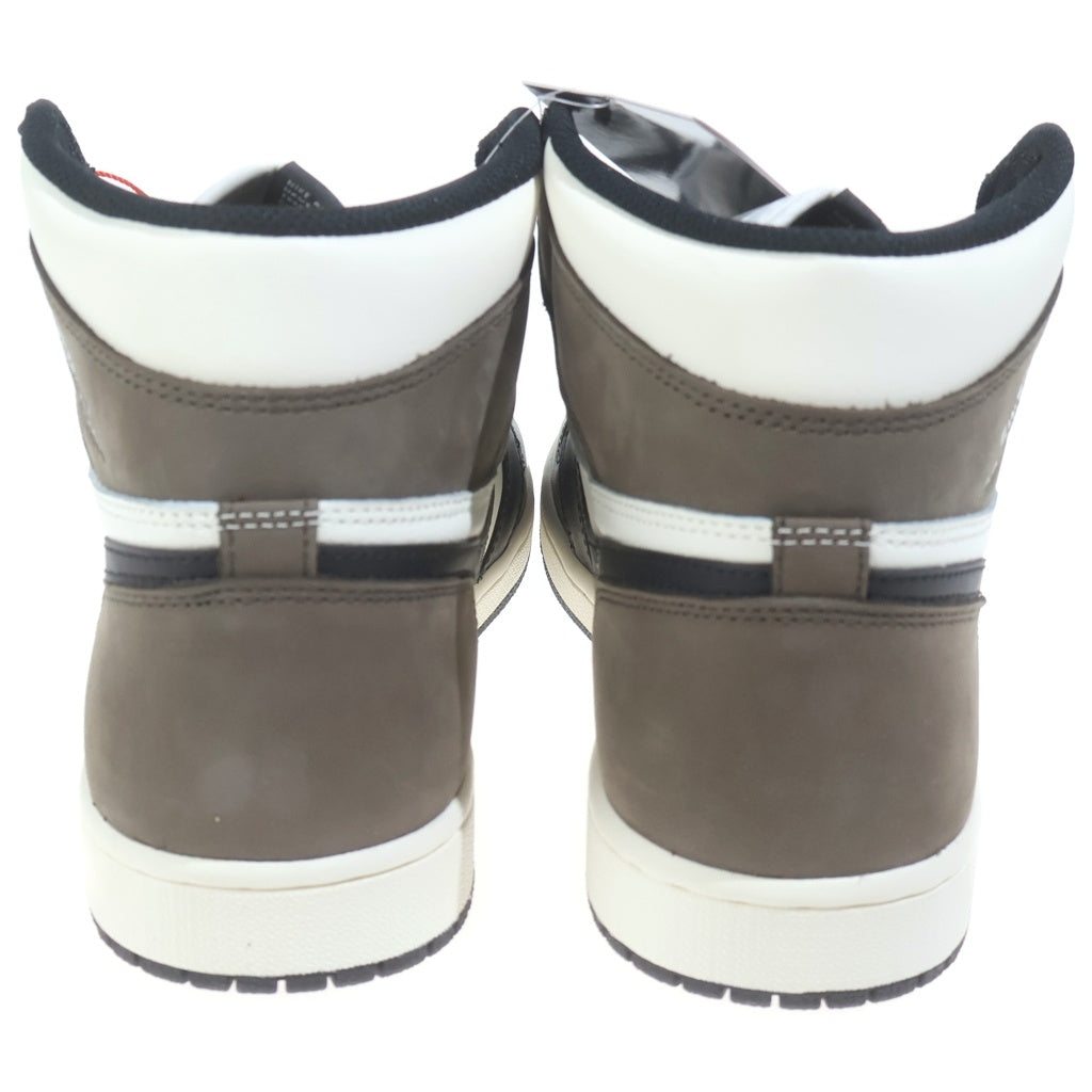 NIKE(ナイキ) AIR JORDAN 1 HIGH OG DARK MOCHA エアジョーダン ダークモカ ハイカットスニーカー ブラウン/ホワイト US11/29cm 555088-105