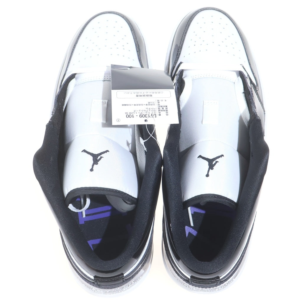 NIKE(ナイキ) AIR JORDAN 1 LOW CONCORD エアジョーダン コンコルド ローカットスニーカー ブラック/ホワイト US11/29cm DV1309-100