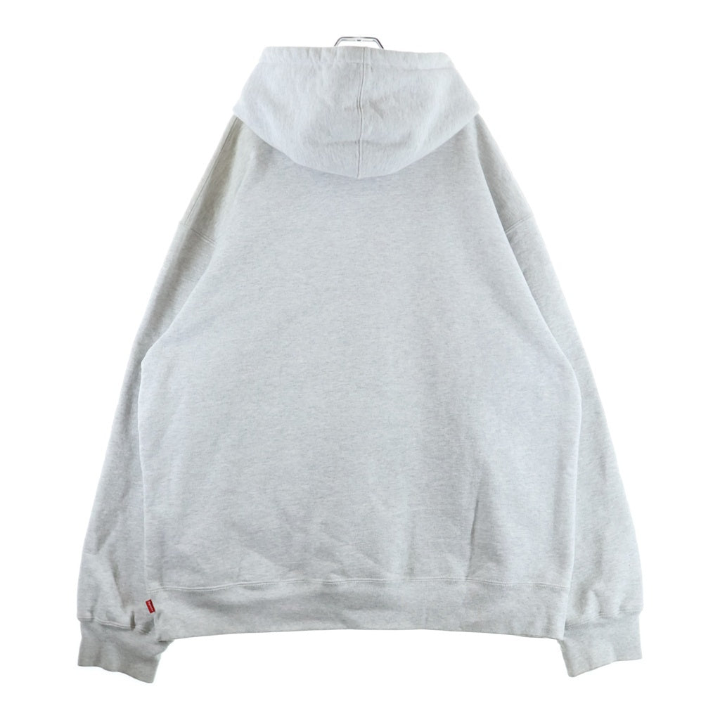 SUPREME(シュプリーム) 22AW Tag Hooded Sweatshirt タグ フロントプリント プルオーバースウェットパーカー フーディー グレー
