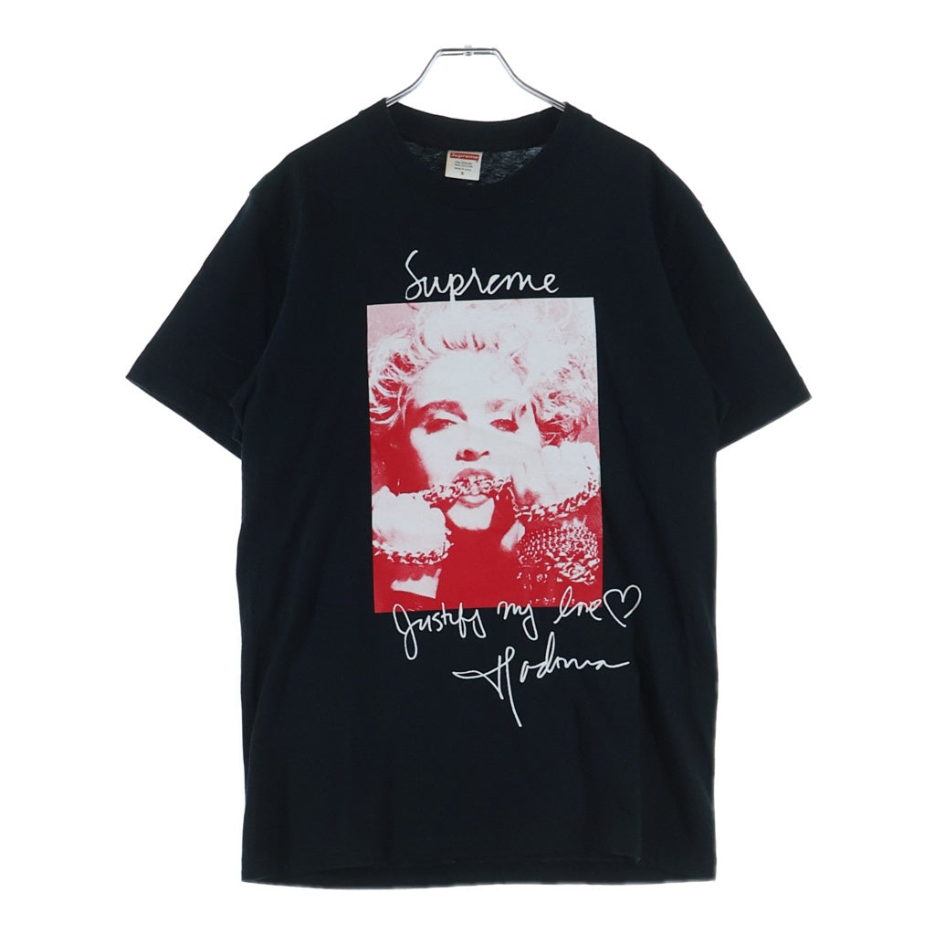 SUPREME(シュプリーム) 18AW Madonna Tee マドンナ プリント クルー 