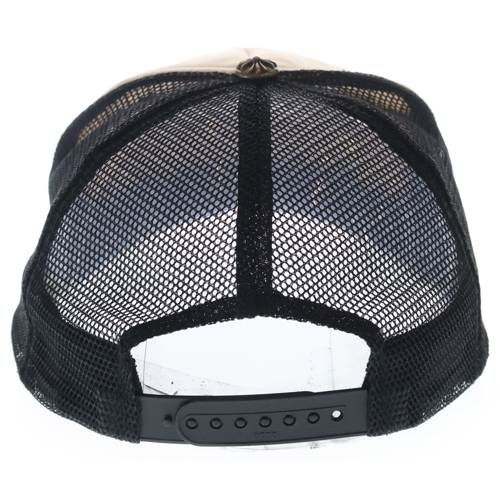 CHROME HEARTS(クロムハーツ) OLD TRUCKER CAP オールド クロスボール トラッカーメッシュキャップ 帽子 ブラック/ホワイト