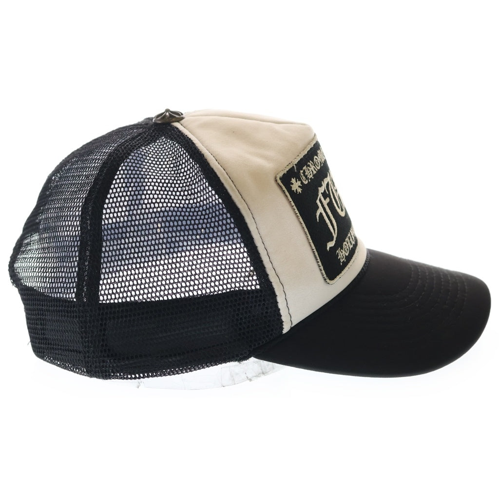 CHROME HEARTS(クロムハーツ) OLD TRUCKER CAP オールド クロスボール トラッカーメッシュキャップ 帽子 ブラック/ホワイト