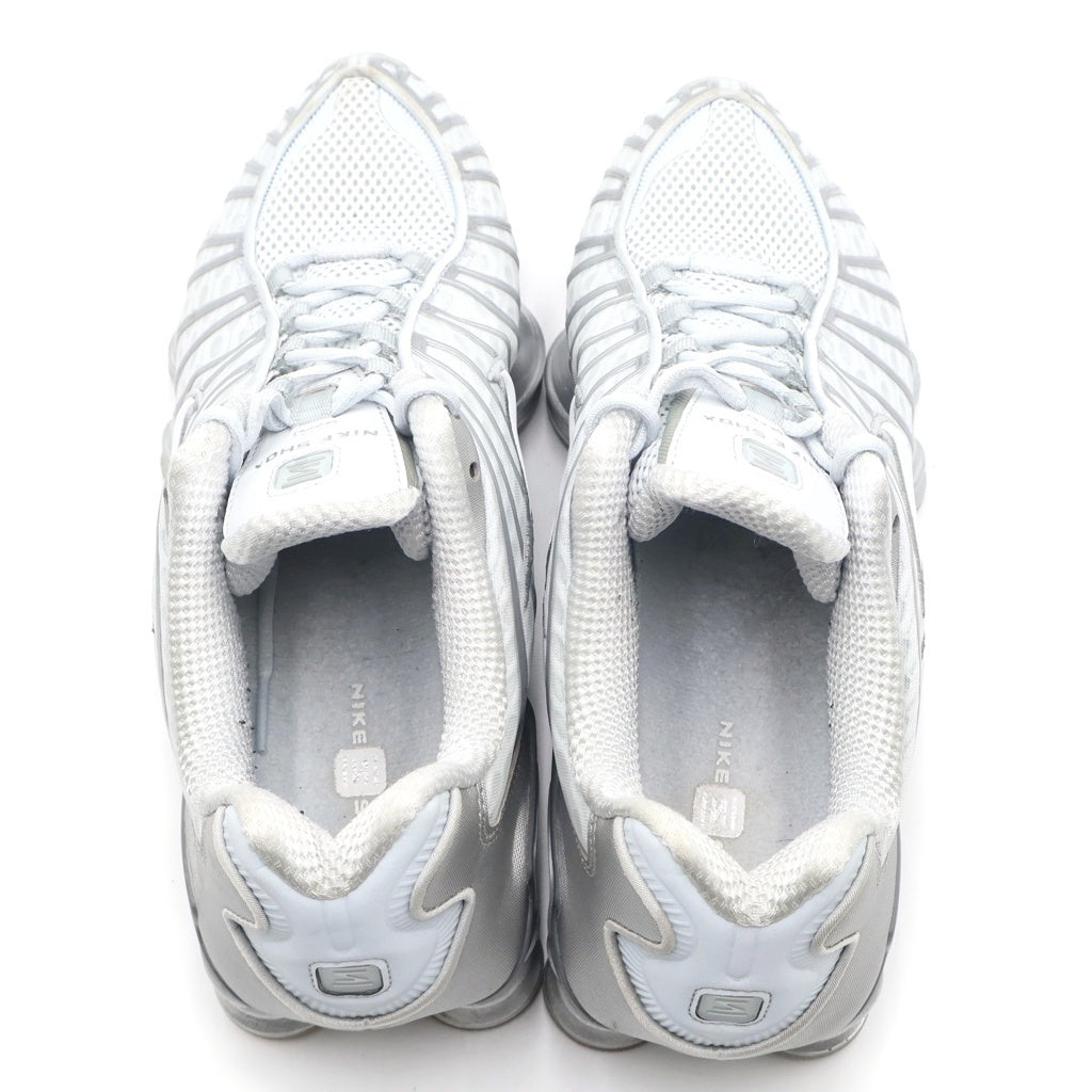 NIKE(ナイキ) WMNS SHOX TL Pure Platinum and Metallic Silver ウィメンズ ショックス ローカットスニーカー シルバー US10/27cm AR3566-003 レディース