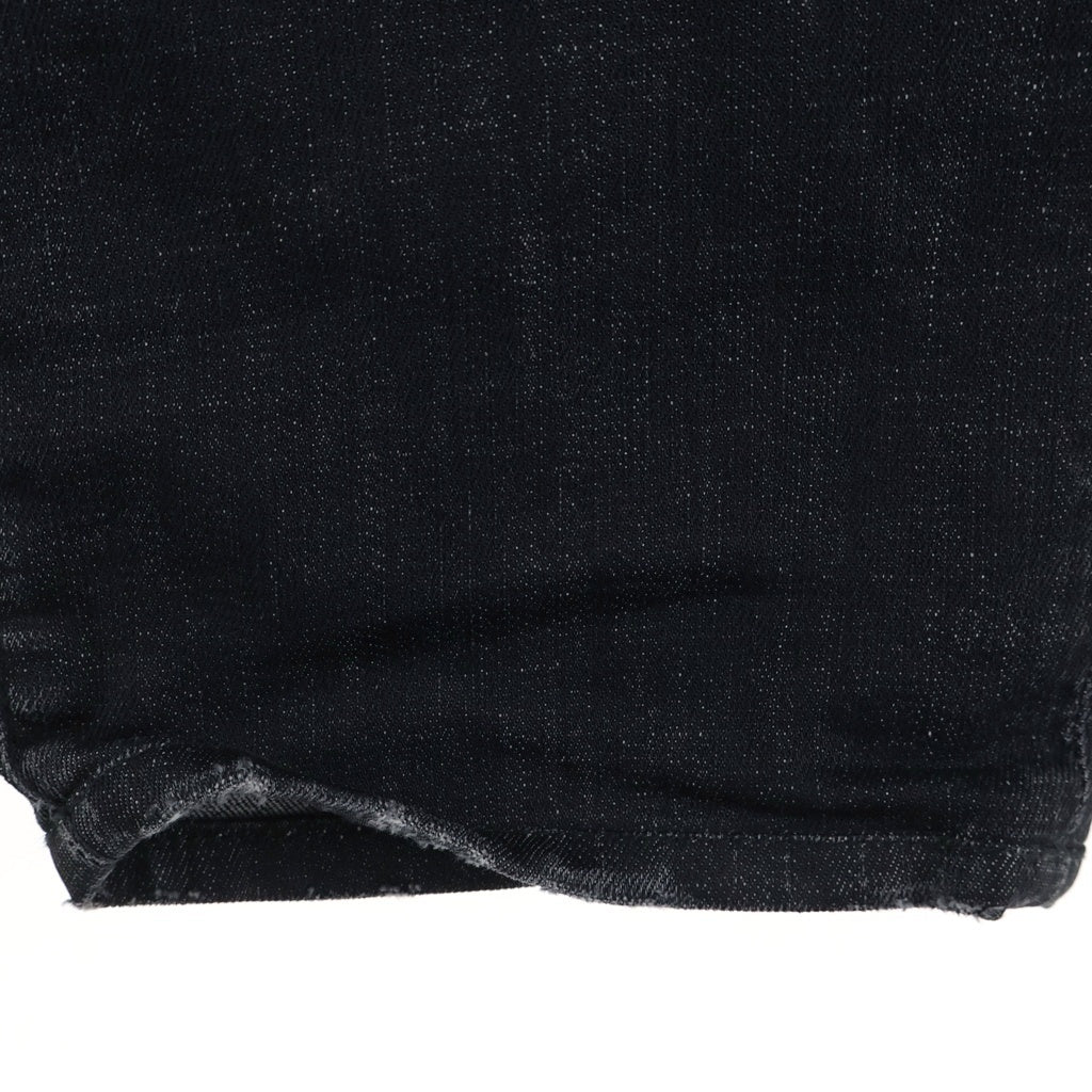 DSQUARED2(ディースクエアード) Skater Jean スケーター ペンキ加工 テーパードデニムパンツ ブラック S74LB1451