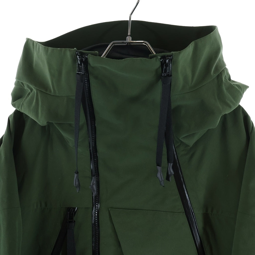 RAINMAKER(レインメーカー) 24AW BREATHABLE WATERPROOF MOUNTAIN COAT ブリーザブル ウォータープルーフ マウンテンロングコート カーキ RM242-001