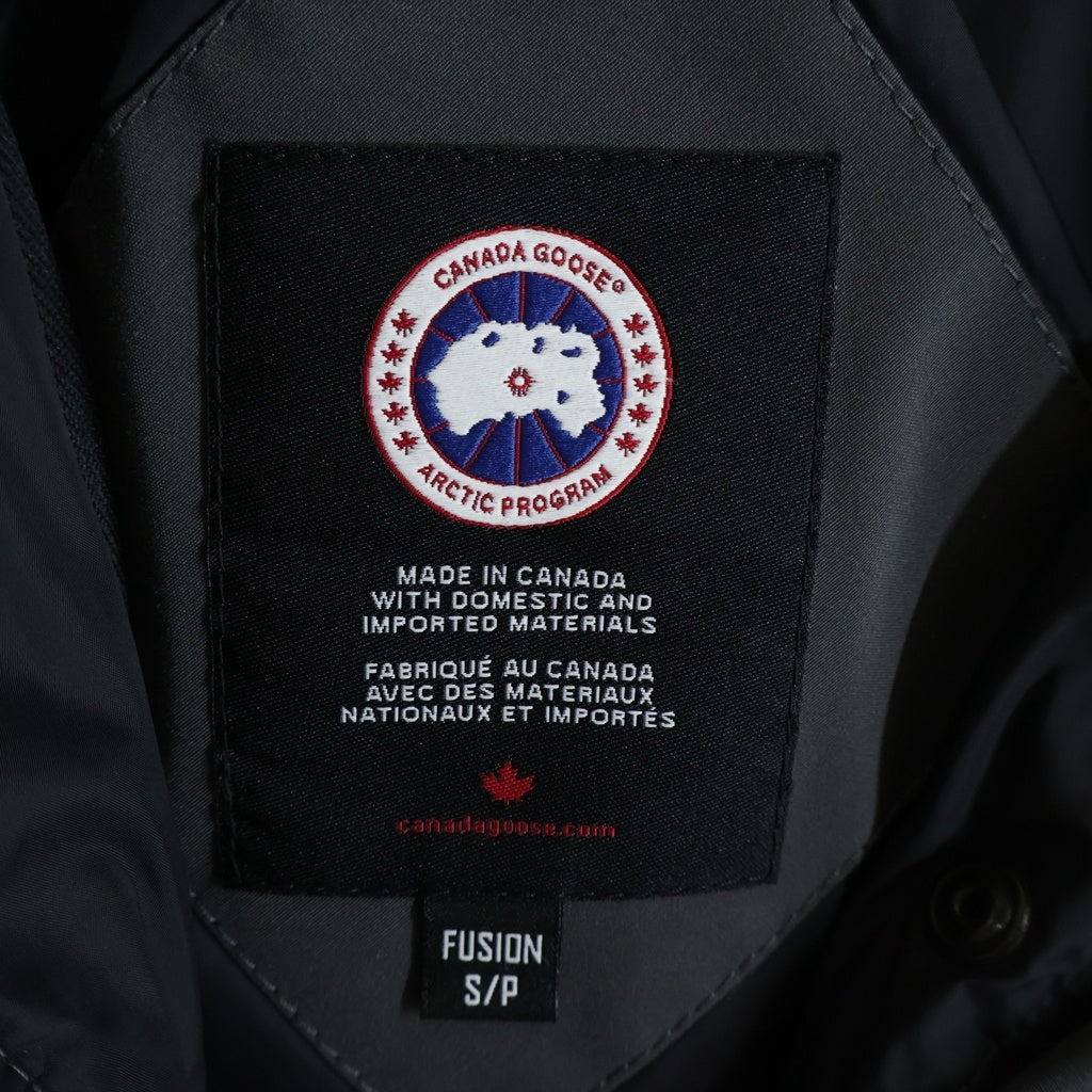 CANADA GOOSE(カナダグース) SHELBURNE PARKA FF シェルバーン ファーフーデッド ダウンコート レディース グレー 3802LA