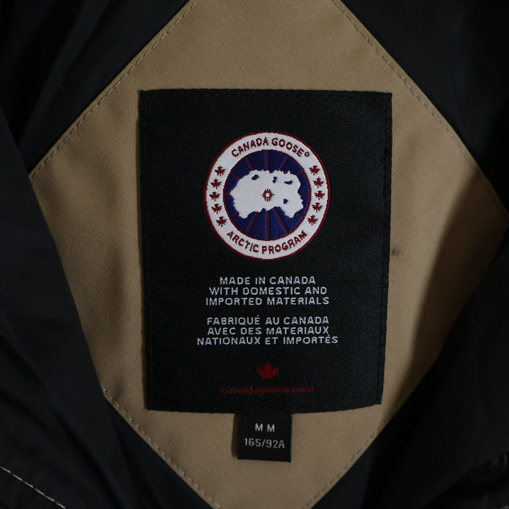 CANADA GOOSE(カナダグース) MACKENZIE マッケンジー ファーフーデッド ダウンジャケット レディース ベージュ 2302JL