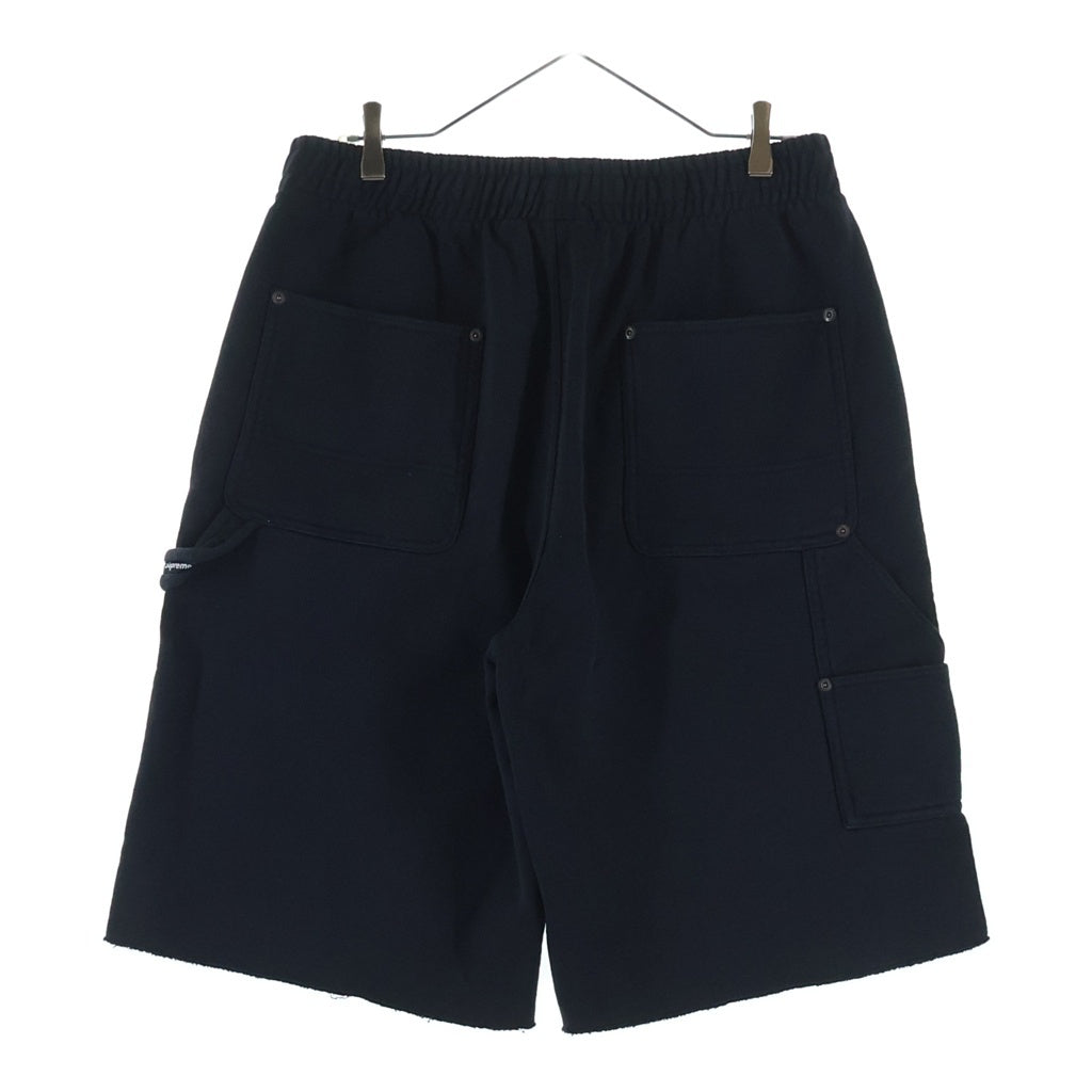 SUPREME(シュプリーム) 26SS Double Knee Painter Sweatshort ダブルニー ペインター スウェットショーツ ハーフパンツ ブラック