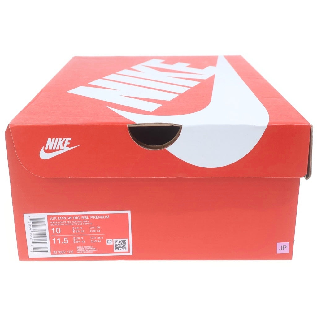 NIKE(ナイキ) AIR MAX 95 OG BIG BUBBLE PRM エアマックス95 ビッグ バブル プレミアム ローカットスニーカー ホワイト US10/28cm IB7862-100