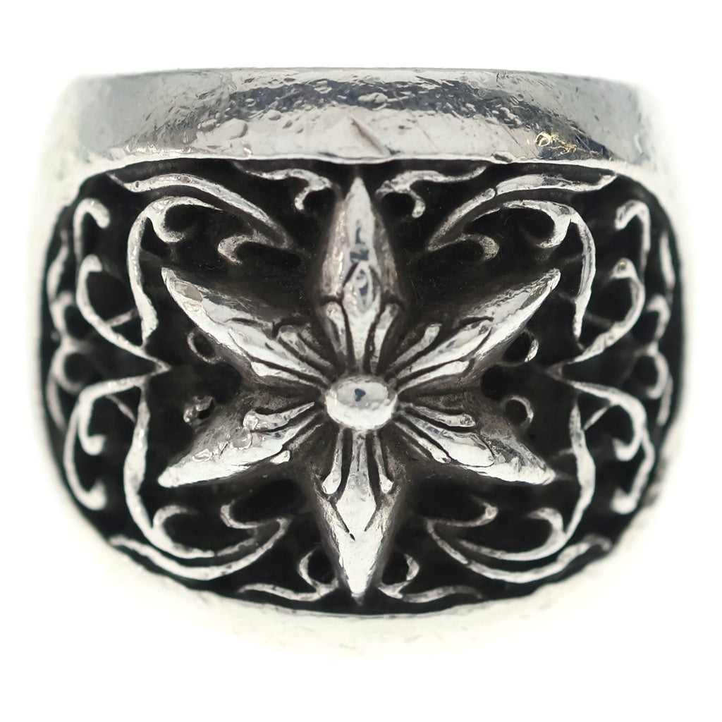 CHROME HEARTS(クロムハーツ) CLSSC OVAL STAR クラシックオーバルスター リング シルバー BCA341