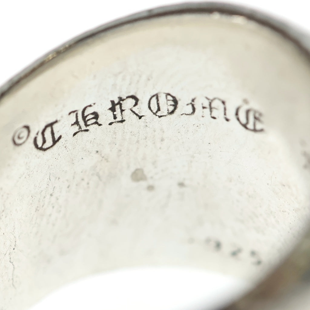 CHROME HEARTS(クロムハーツ) CLSSC OVAL STAR クラシックオーバルスター リング シルバー BCA341