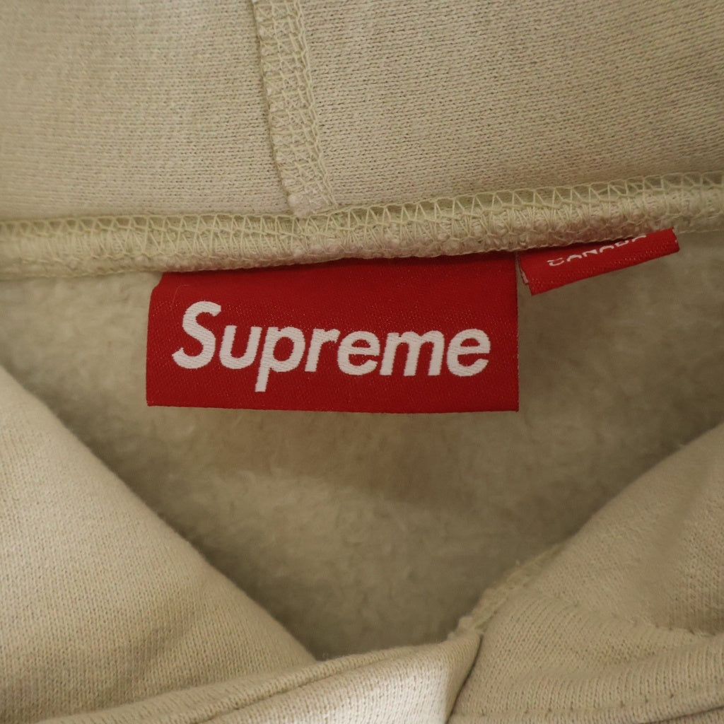SUPREME(シュプリーム) 24AW Box Logo Hooded Sweatshirt ボックスロゴ プルオーバースウェットパーカー フーディー ベージュ