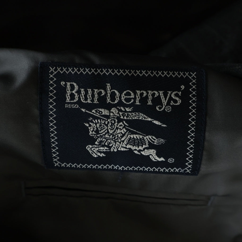 BURBERRYS(バーバリーズ) ウール ストライプ ダブルテーラードジャケット スラックスパンツ グレー