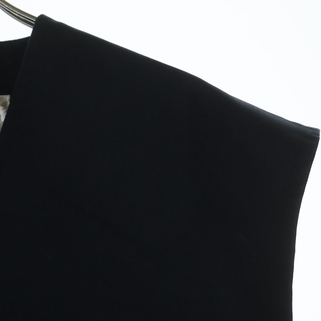 JIL SANDER(ジルサンダー) 25SS CARGO VEST フロントマルチポケット ダブルジップ カーゴベスト ブラック J22SW0001 J45266