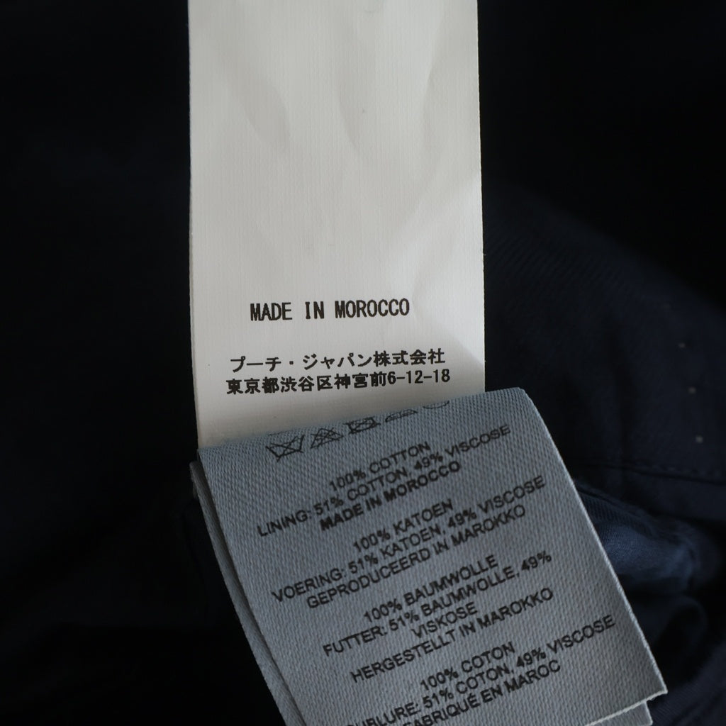 DRIES VAN NOTEN(ドリスヴァンノッテン) BUFORDO GD 1473 M.W.JACKET ブフォルド 製品染め 3B テーラードジャケット ネイビー 855.020407-1473-509