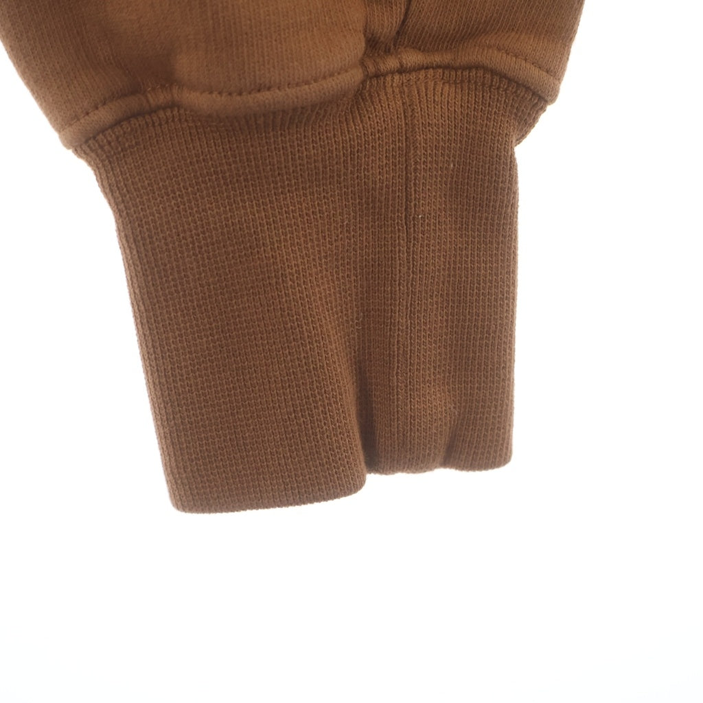DRKSHDW(ダークシャドウ) 25SS GIMP ZIP SWEAT HOODIE ギンプ スウェット ジップアップパーカー フーディ ブラウン DU01E3291-F