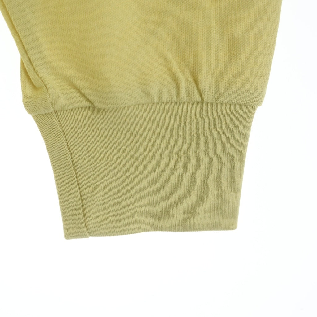 Palm Angels(パームエンジェルス) PALM OASIS TEE L/S 両面プリント クルーネック 長袖Tシャツ カットソー イエロー PMAB051S24FLE001