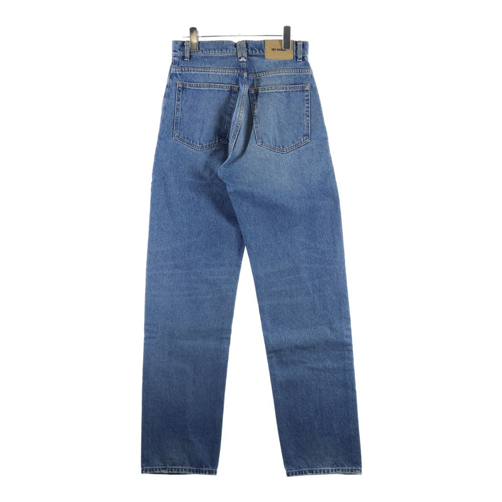 HED MAYNER(ヘドメイナー) 24SS DENIM PANTS イタリア製 テーパード ジップフライ デニムパンツ インディゴ HMMY67009T