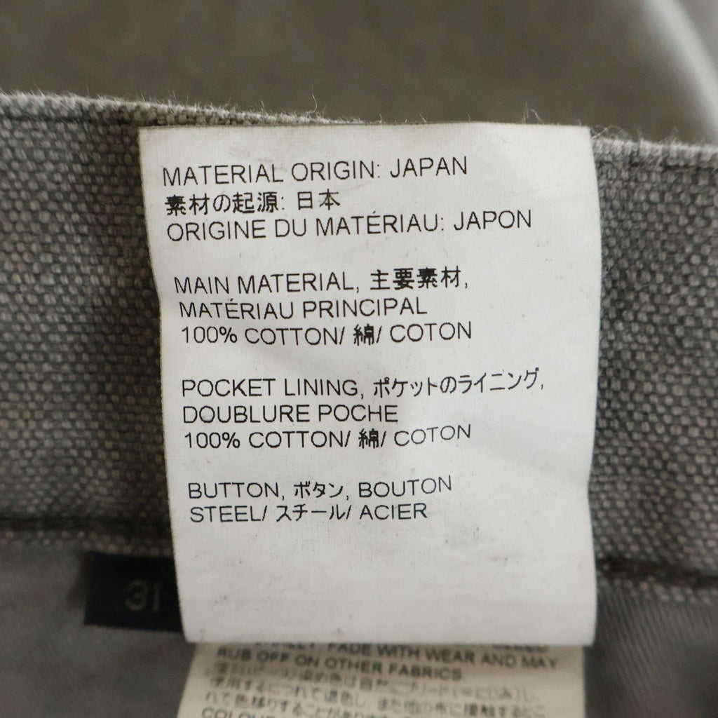 OUR LEGACY(アワーレガシー) 24SS THIRD CUT ヴィンテージ加工 サードカット ストレート デニムパンツ グレー M2245TAC