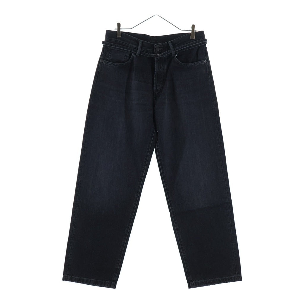 Acne Studios(アクネ ストゥディオズ) 1991 TOJ VINTAGE 1991ルーズフィットジーンズ ワイドデニムパンツ ブラック C00067