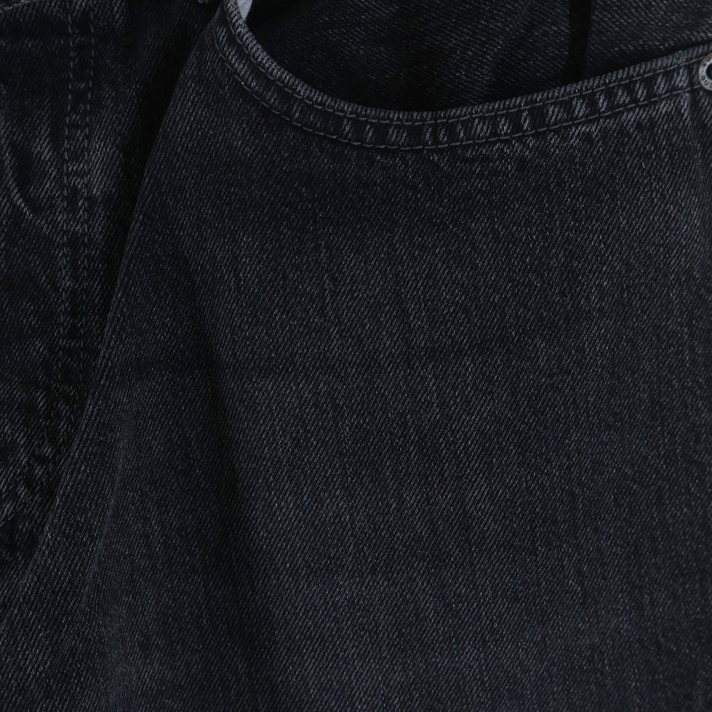 Acne Studios(アクネ ストゥディオズ) 1991 TOJ VINTAGE 1991ルーズフィットジーンズ ワイドデニムパンツ ブラック C00067