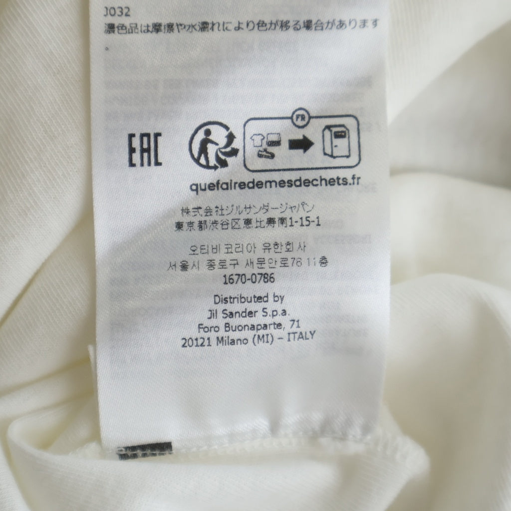 JIL SANDER +(ジルサンダープラス) 24SS KIT T-SHIRT SS 3ピース レイヤードデザイン コットンジャージー クルーネック 半袖Tシャツ タンクトップ カットソー J47FV0103 JTN357