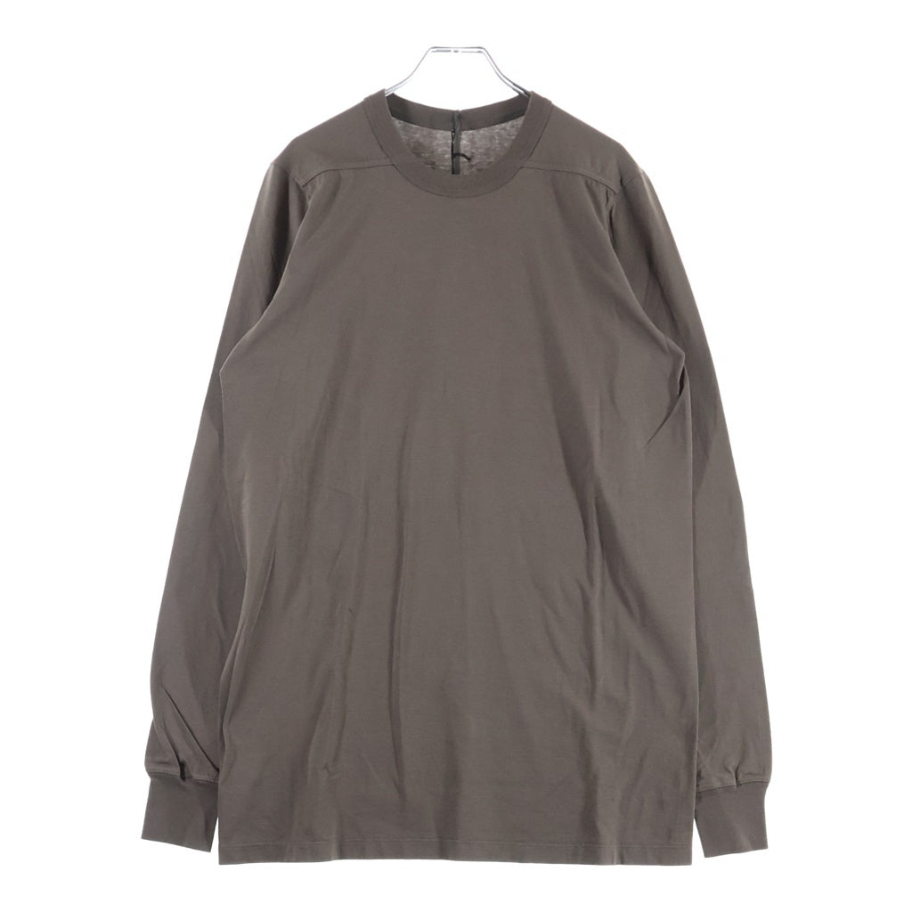 訳ありrick owens リックオウエンス リブ ノースリーブ 長袖カットソー Rick Owens(リックオウエンス) 23AW LEVEL LS T レベル クルーネック