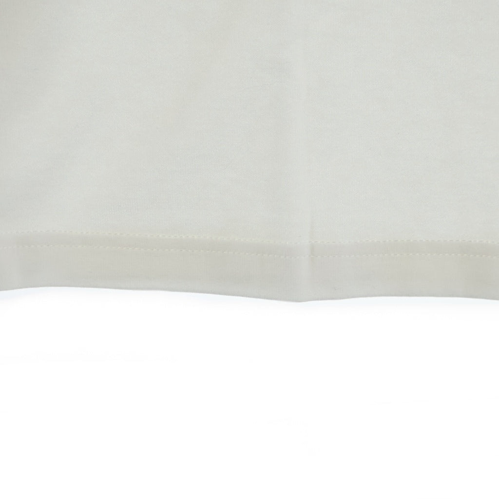 JIL SANDER(ジルサンダー) 24AW T-SHIRT LS バックロゴプリント クルーネック 長袖Tシャツ カットソー ホワイト J22GC0188 J46219