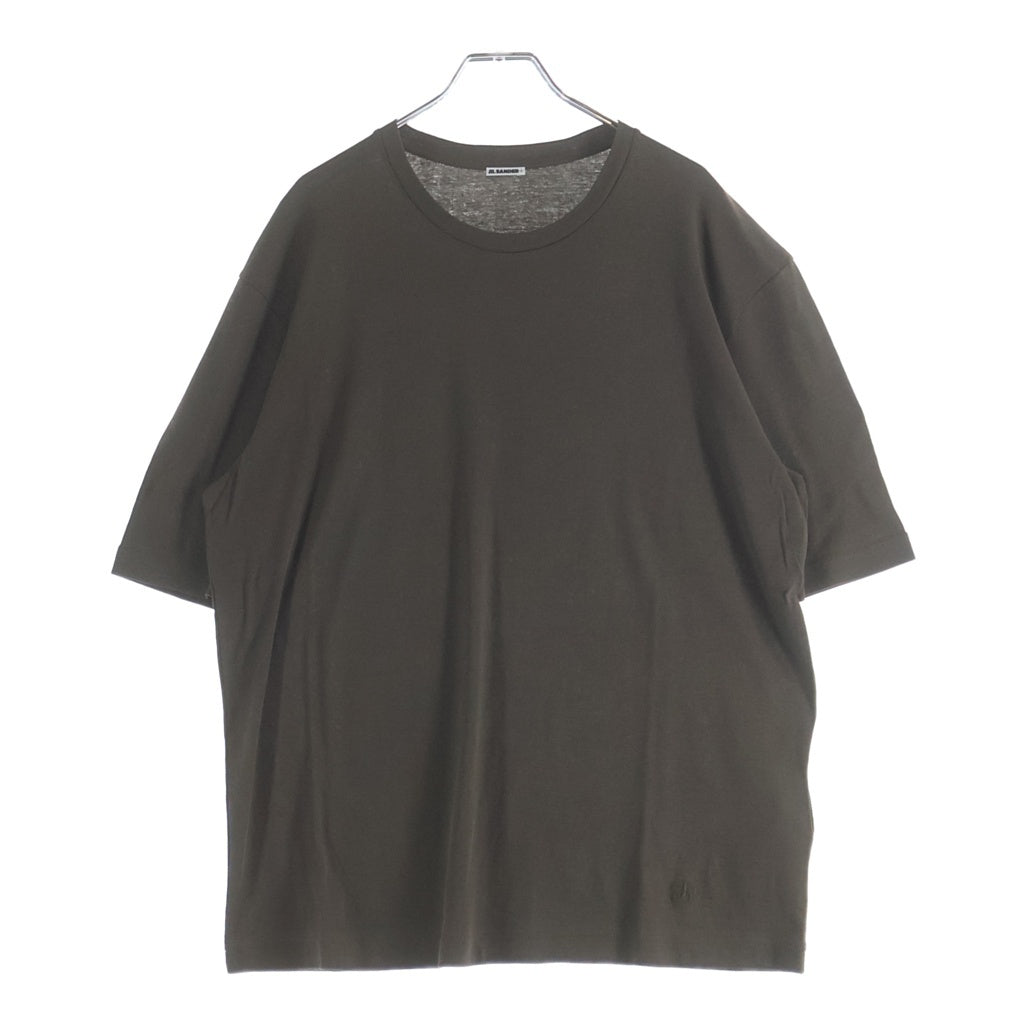 JIL SANDER +(ジルサンダープラス) 24SS KIT T-SHIRT SS 3ピース レイヤードデザイン コットンジャージー クルーネック 半袖Tシャツ タンクトップ カットソー J47FV0103 JTN356