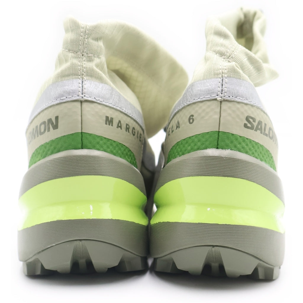 SALOMON(サロモン) ×MM6 Maison Margiela CROSS LOW エムエムシックスメゾンマルジェラ クロス ローカットスニーカー グリーン レディース US5/23cm 477084