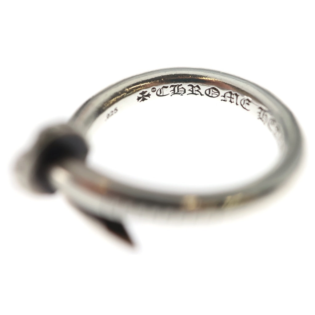 CHROME HEARTS(クロムハーツ) NAIL CRSBALL ネイル クロスボール リング シルバー BCA349