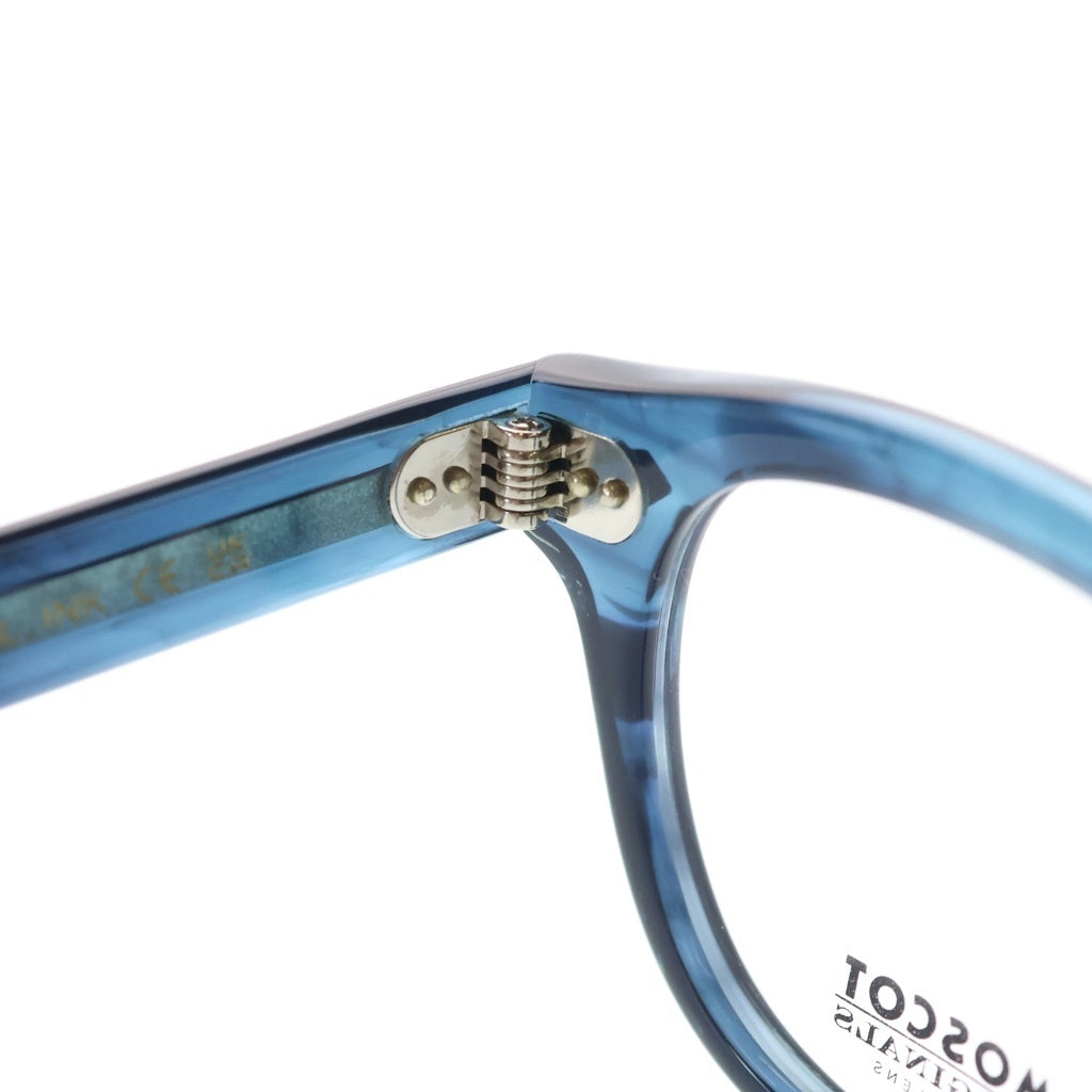 MOSCOT(モスコット) LEMTOSH レムトッシュ ウェリントンフレーム クリア サングラス メガネ ブルー