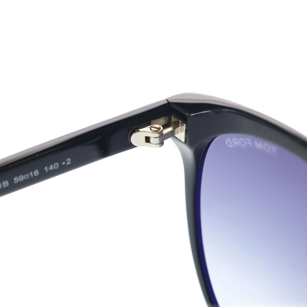 TOM FORD(トムフォード) TF787-F フォックスフレーム カラーレンズ サングラス メガネ ブラック/ブルー
