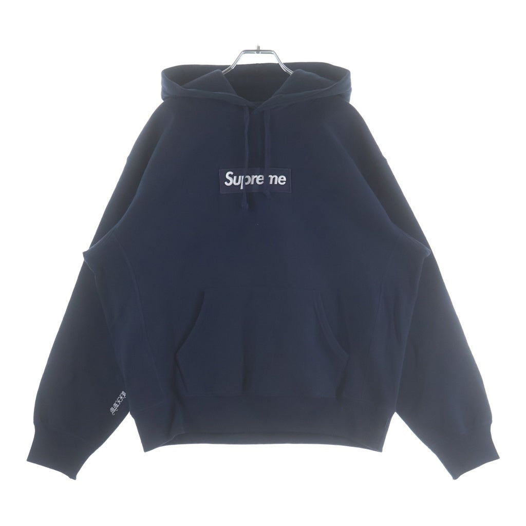 SUPREME(シュプリーム) 25AW Box Logo Hooded Sweatshirt ボックスロゴ プルオーバースウェットパーカー フーディー ネイビー